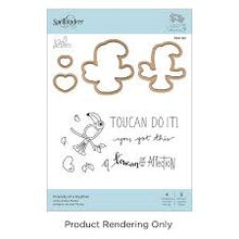 Load image into Gallery viewer, Spellbinders Dies and Stamps Friends of a Feather (SDS-126)