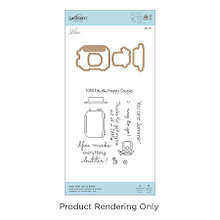 Load image into Gallery viewer, Spellbinders Dies and Stamps Toast with Jam 'n Bread (SDS-127)