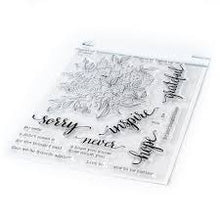 Load image into Gallery viewer, Pinkfresh Studio Photopolymer Clear Stamp Set + Coordinating Die - Floral Cluster (PFCC1919/PFCS1919)