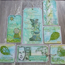 Load image into Gallery viewer, PaperArtsy Electica3 Rubber Stamp Happiness by Alison Bomber (EAB14)