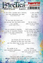 Load image into Gallery viewer, PaperArtsy Electica3 Rubber Stamp Gardens and Growth by Alison Bomber (EAB18)