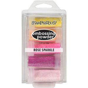 Stampendous! Embossing Powder Kit Rose Sparkle (EK40)