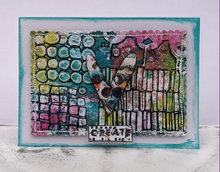 Load image into Gallery viewer, PaperArtsy Eclectica3 Mini Stamp Number 48 designed by Seth Apter (EM48)