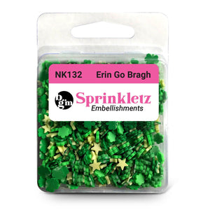 Buttons, Galore & More Sprinkletz Embellishments Erin Go Bragh (NK132)