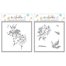 Load image into Gallery viewer, Altenew Vintage Garden Layering Stamp & Stencil Set (ALT4771)