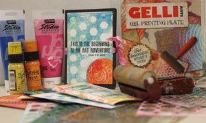 In Person Gel Plate Printing for Beginners