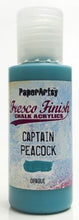 Load image into Gallery viewer, PaperArtsy Fresco Finish Chalk Acrylics Captain Peacock Opaque (FF110)