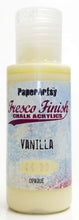 Load image into Gallery viewer, PaperArtsy Fresco Finish Chalk Acrylics Vanilla Opaque (FF65)