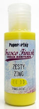 Load image into Gallery viewer, PaperArtsy Fresco Finish Chalk Acrylics Zesty Zing Translucent (FF47)
