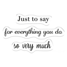 Load image into Gallery viewer, Gemini Stamp & Die Set Thank You for Everything