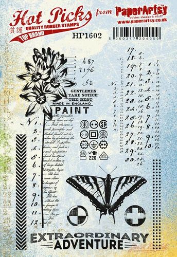 PaperArtsy Stamp Set Hot Picks Extraordinary Adventure (HP1602)