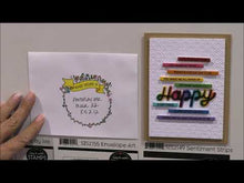 Load and play video in Gallery viewer, Photoplay Say it With Stamp & Die Set - Friend (SIS2131/2132)