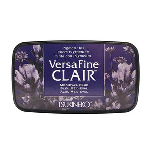 VersaFine Clair Ink Pad Medieval Blue (VF-CLA-651)
