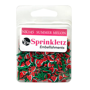 Buttons, Galore & More Sprinkletz Embellishments Summer Melon (NK145)
