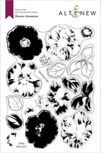Load image into Gallery viewer, Altenew Queen Anemone Layering Stamp & Stencil Set (ALT4841)
