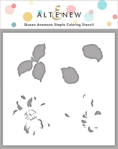 Altenew Queen Anemone Layering Stamp & Stencil Set  (ALT4841)