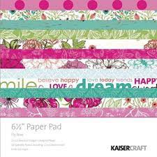 Kasiercraft 6 1/2" Paper Pad Fly Free (PP975)
