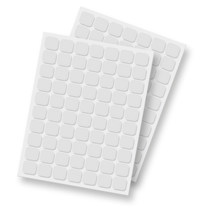 Scrapbook Adhesives 3D Foam Squares - Self-Adhesive, White, Regular (01610)
