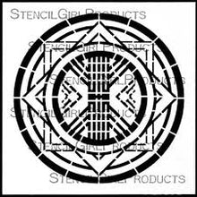 Load image into Gallery viewer, StencilGirl Products - Gwen Lafleur Art Deco Medallion Stencil S454
