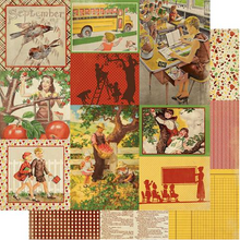 Load image into Gallery viewer, Authentique The Calendar Collection September Paper Pack (CAL057)
