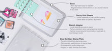 Load image into Gallery viewer, Sizzix Making Tool Stencil & Stamp Tool (664896)