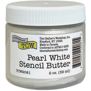 The Crafter's Workshop Stencil Butter Pearl White (TCW9081)