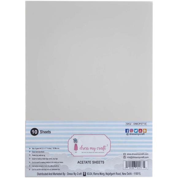 Acetate A4 - 10 Sheets