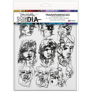 PRE-ORDER Dina Wakley Media Transparencies - Tinies, Set 2 (MDA82644)