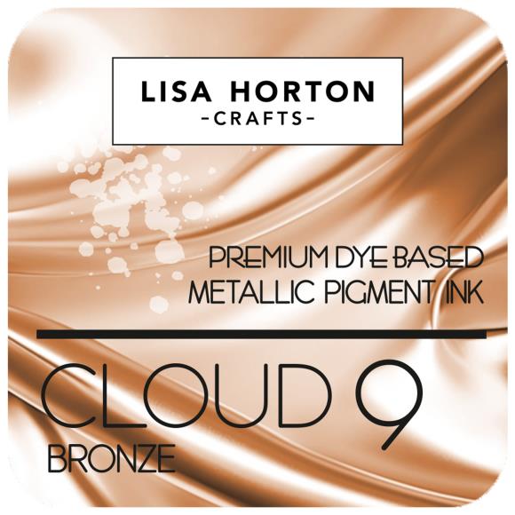 Lisa Horton Crafts Cloud 9 Metallic Pigment Ink Bronze (LHCIP222)