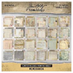 Tim Holtz Idea-ology 8x8 Paper Stash Memorandum (TH94427)
