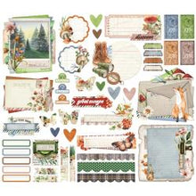 Load image into Gallery viewer, Simple Stories Simple Vintage Woodlands Ephemera 46/Pkg (24726)
