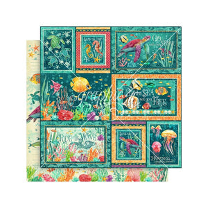 Graphic 45 - Seas the Day 12x12  Go with the Flow (4503019)