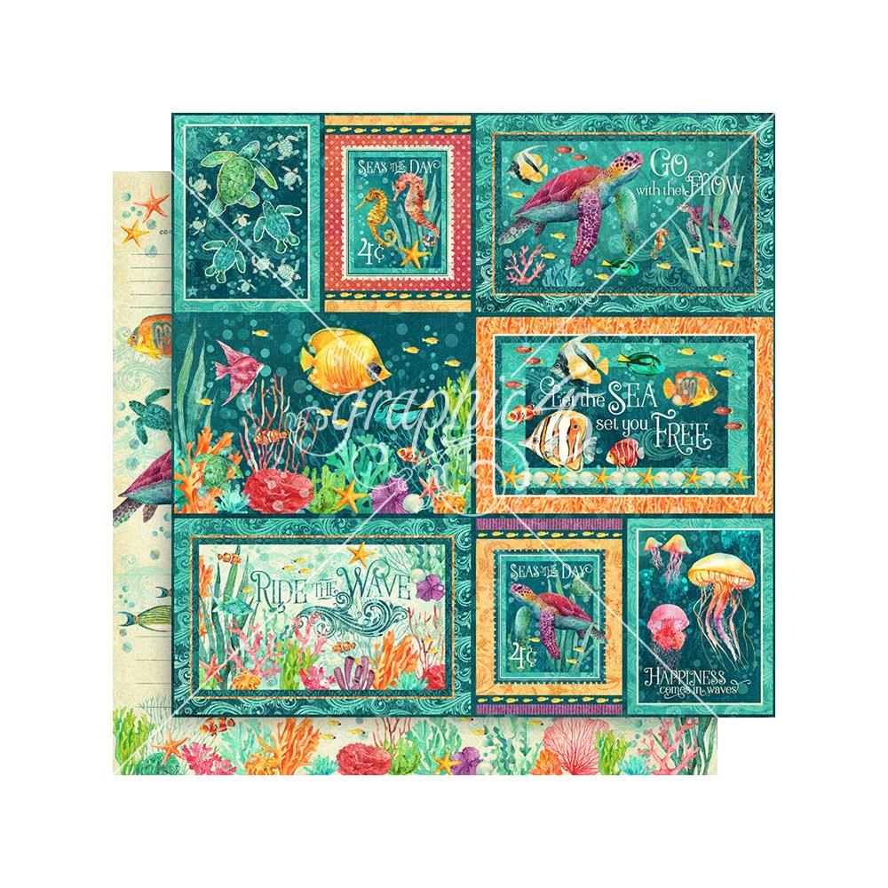Graphic 45 - Seas the Day 12x12  Go with the Flow (4503019)