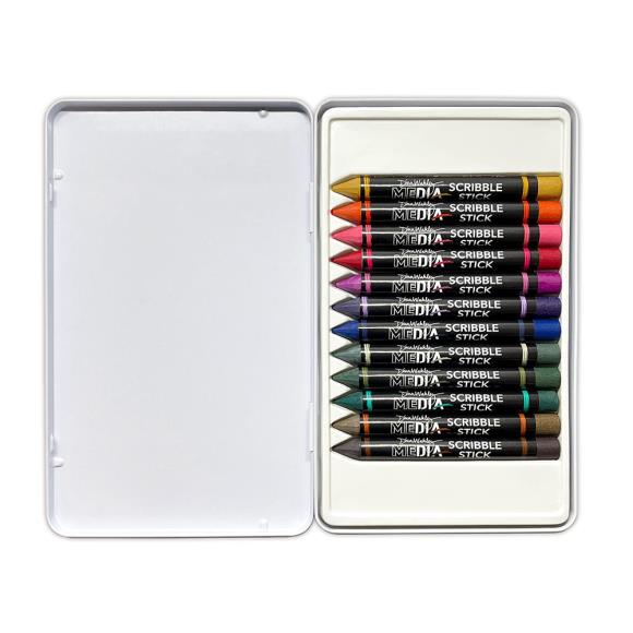 Dina Wakley Media - Scribble Sticks Set 5  (MDA87038)