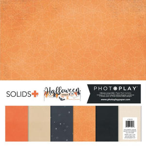 PhotoPlay Paper Halloween Junque Solids+ Paper Pack HAJ5089