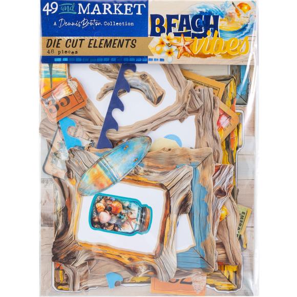 49 and Market Beach Vibes Die Cuts