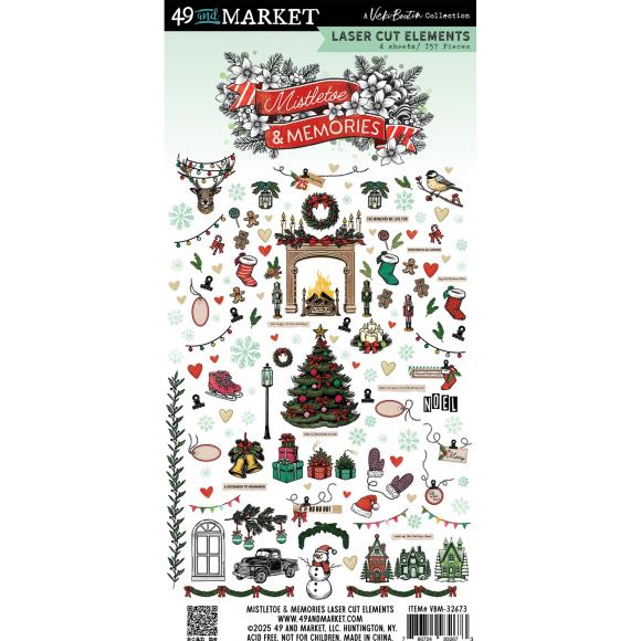 49 and Market Vicki Boutin Mistletoe and Memories Laser Cut Elements