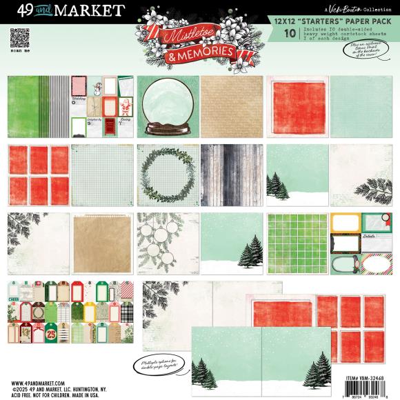 49 and Market Vicki Boutin Mistletoe and Memories Starters Page Pack