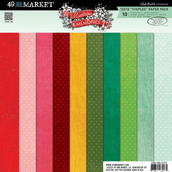 49 and Market Vicki Boutin Mistletoe and Memories Staples Pack