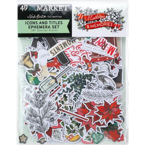 49 and Market Vicki Boutin Mistletoe and Memories Die Cuts Icons
