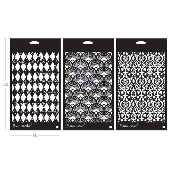 Prima Limited Edition Finnabair Stencil Set 6