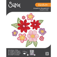 Sizzix Vicki Boutin Framelits Floral Layers #1 (667074)