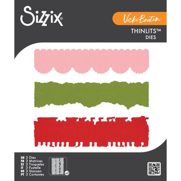 Sizzix Vicki Boutin Double Edgers Die Set (667072)