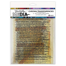Load image into Gallery viewer, Dina Wakley Media Transparencies Typed Quotes (MDA92711)

