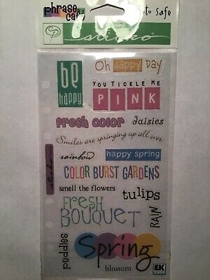 Sticko Phrase Cafe Transparent Stickers Fresh Bouquet (SP-PCC-02)