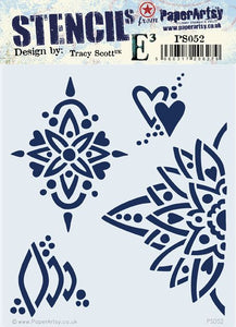 PRE-ORDER Paper Artsy Stencil designed by Tracy Scott (PS052)