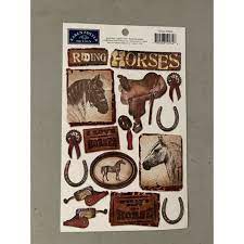 Karen Foster Designs Stickers Horses (10534)