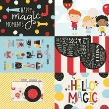 Load image into Gallery viewer, Simple Stories Say Cheese 4 Collection 12x12 Scrapbook Paper 4x6 Elements
