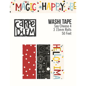 Simple Stories Say Cheese 4 Washi Tape Set (10545)