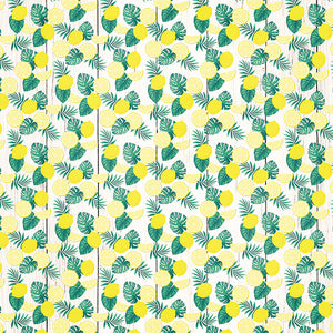 Simple Stories Sunshine and Blue Skies Collection 12x12 Scrapbook Paper Lemonade Stand (10616)